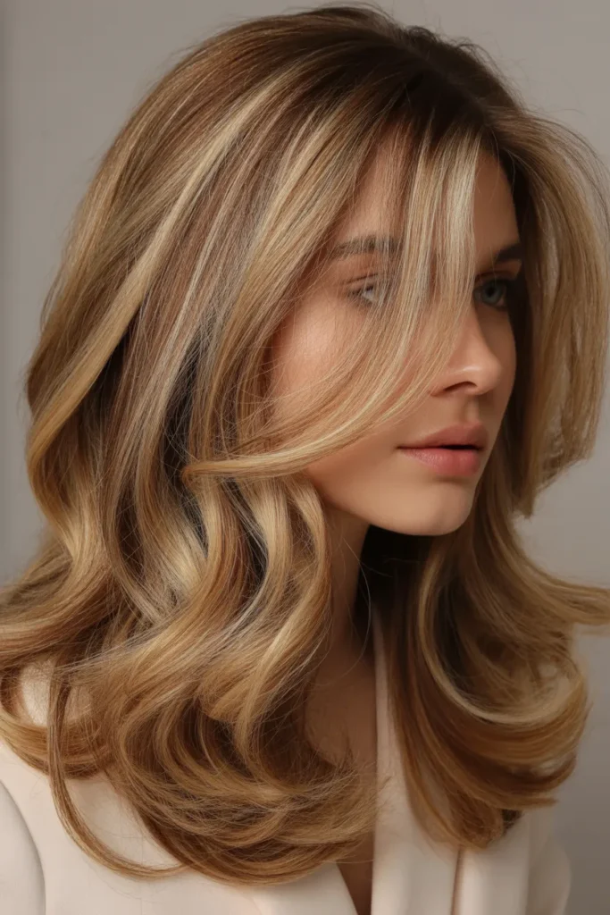 Bronzed Blonde Layers