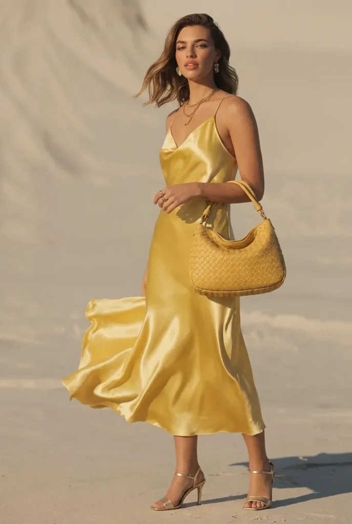 Butter Yellow Slipdress