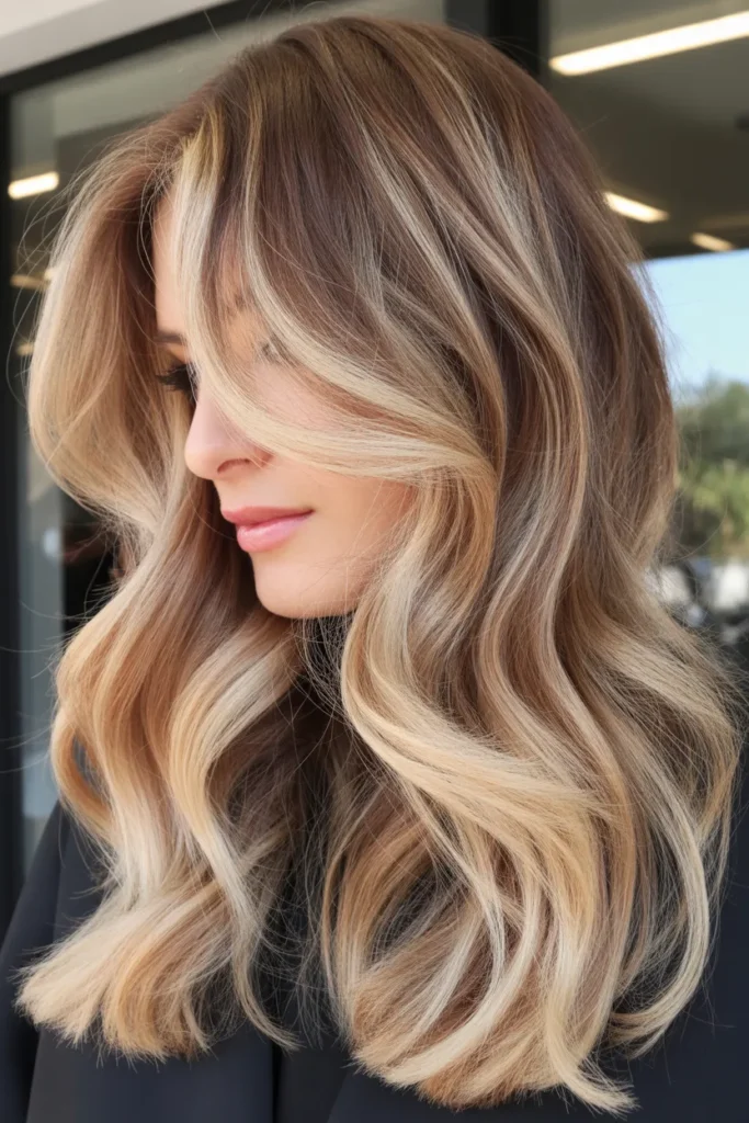 Caramel Honey Balayage