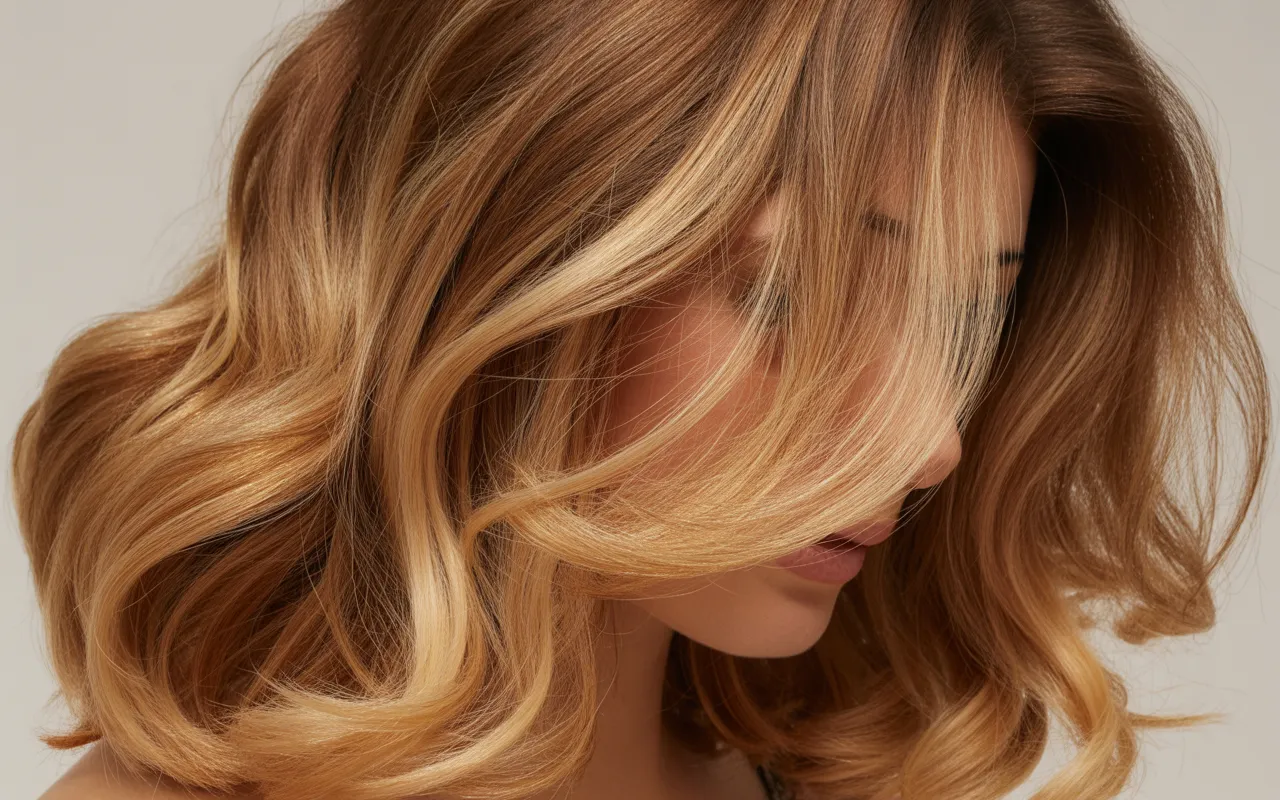 Caramel Honey Balayage