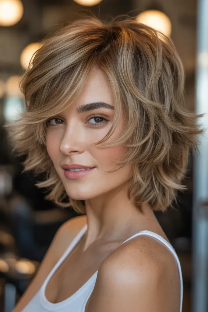 Choppy Layered Shag