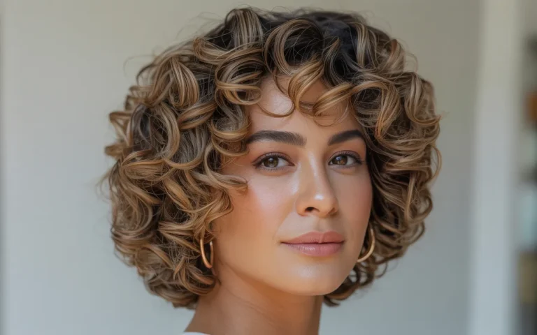 Curly Bob Layers