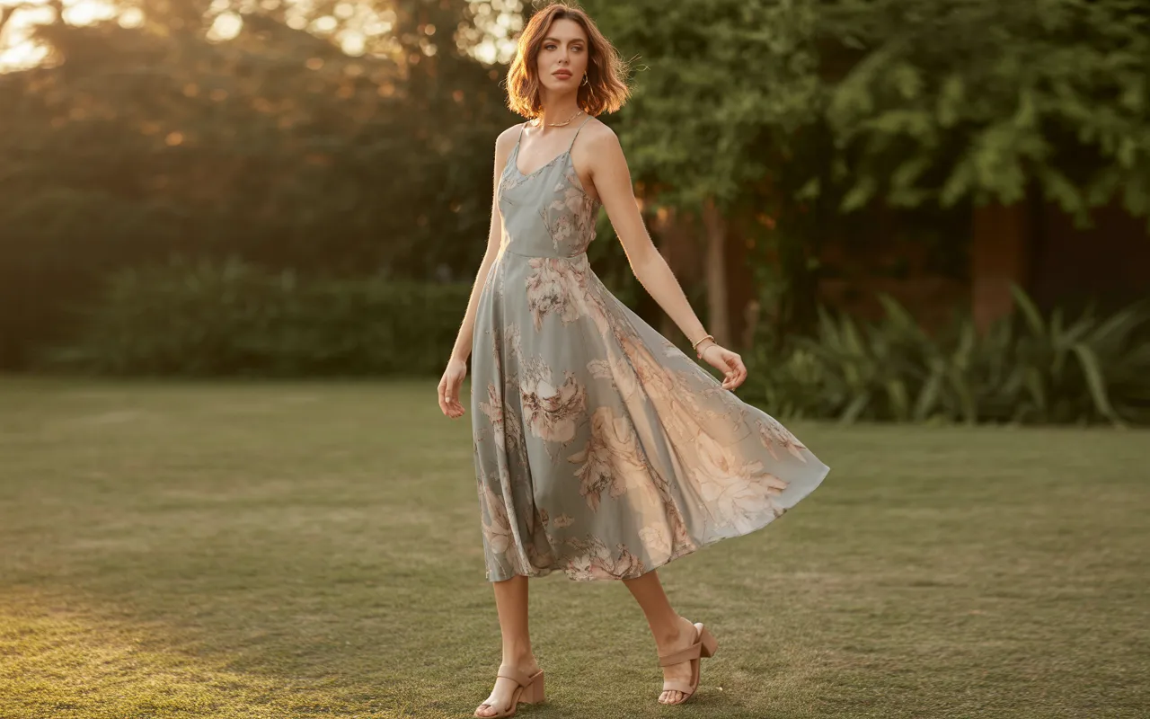 Floral Midi Sundress