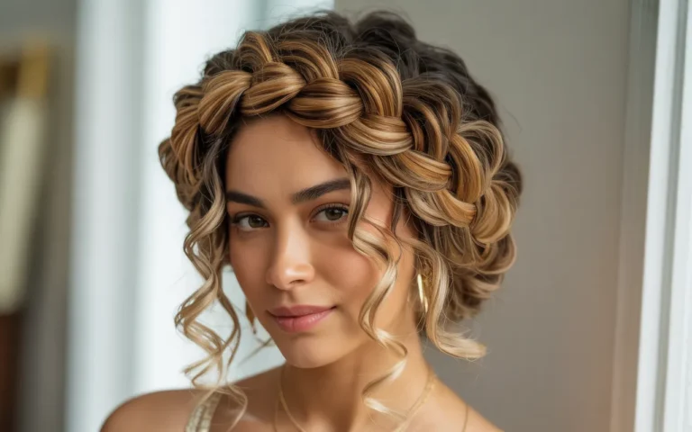 Honey Blonde Crown