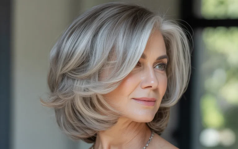 Layered Silver Bob