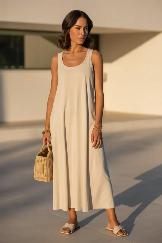 Minimalist Tank Dress