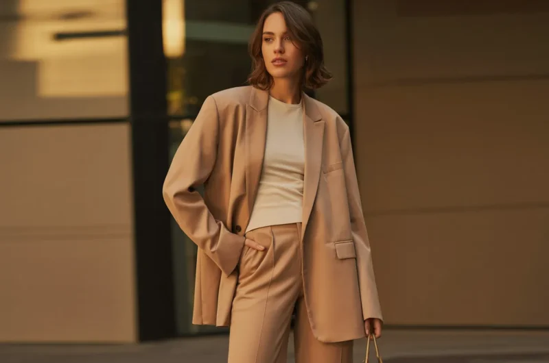 Oversized Camel Tailoring
