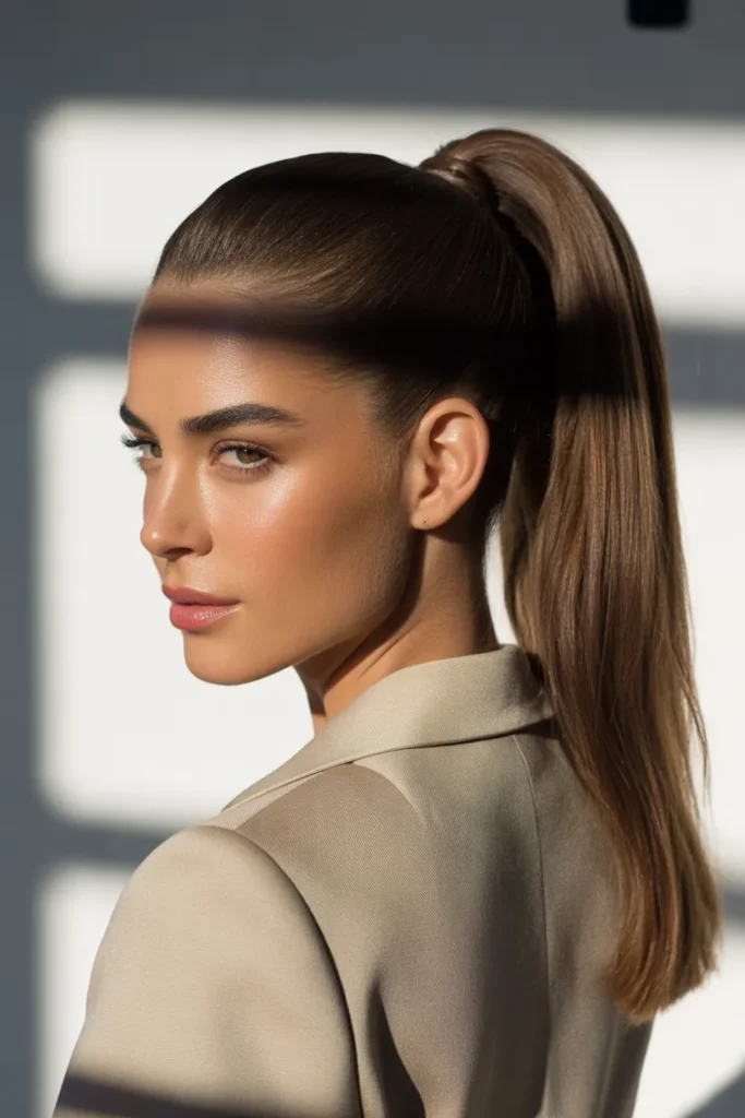 Sleek High Pony