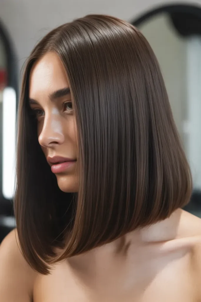 Sleek Straight Lob