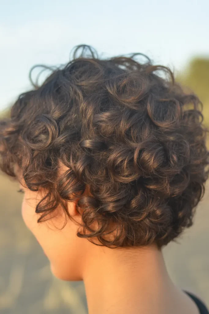 Soft Curly Crop