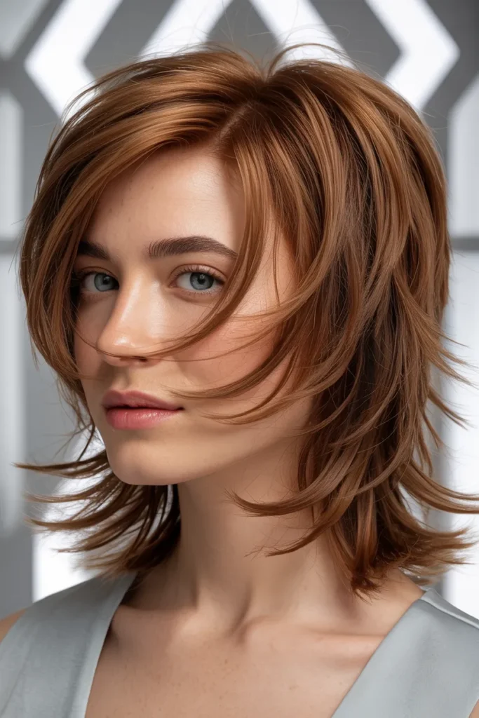 Textured Shag Cut