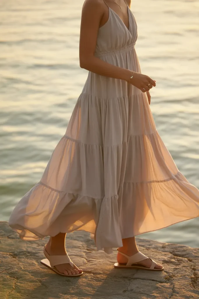 Tiered Maxi Dress
