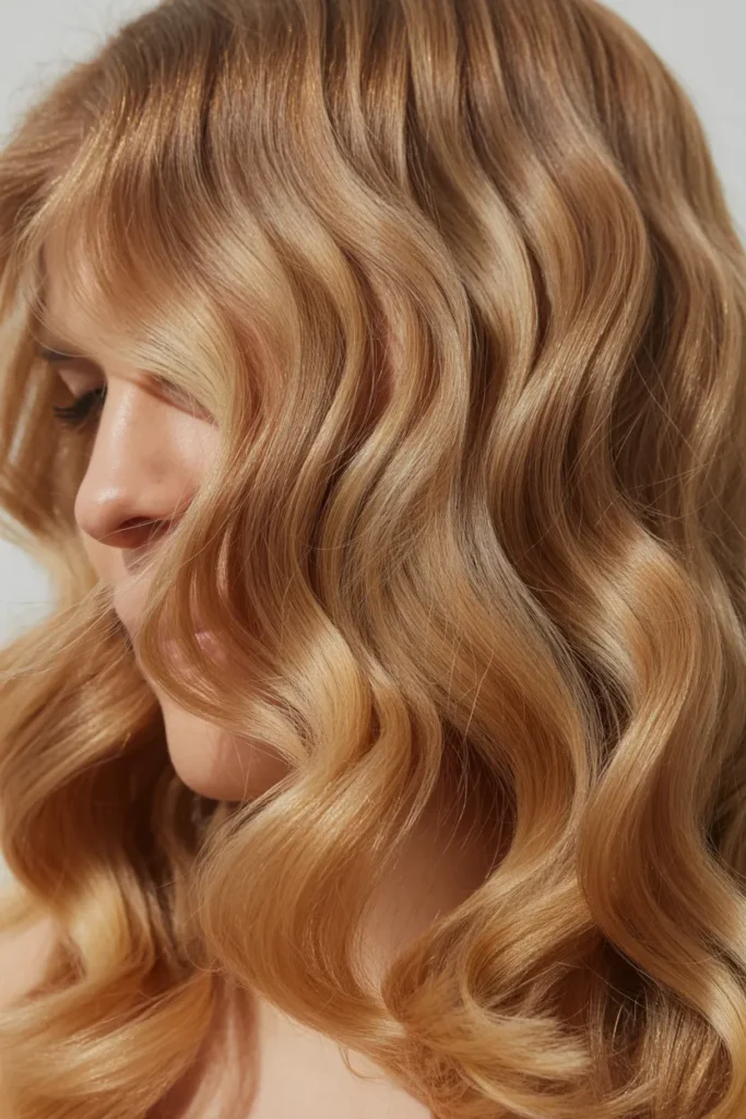 Toffee Blonde Waves