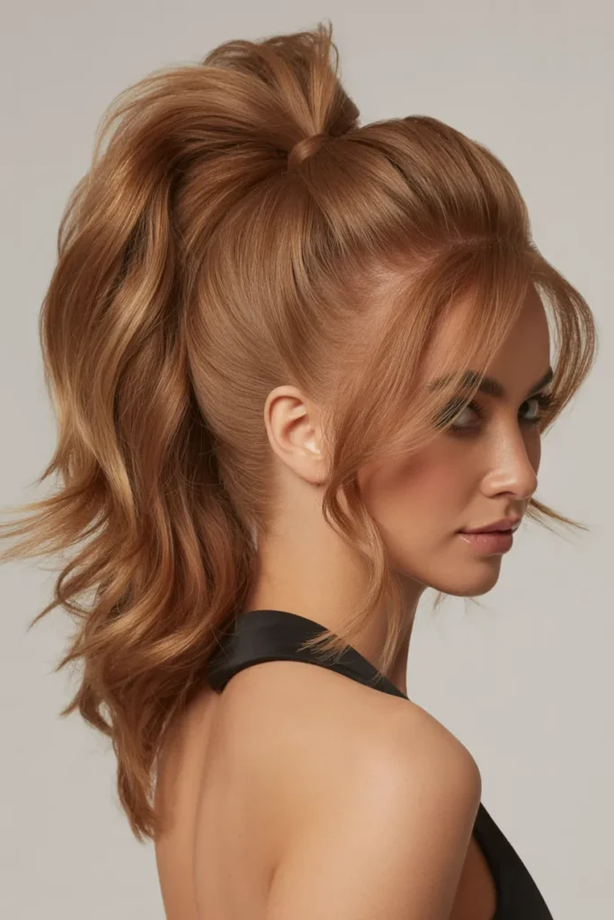 Voluminous Ponytail