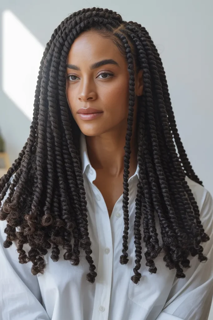 Waist-Length Twists