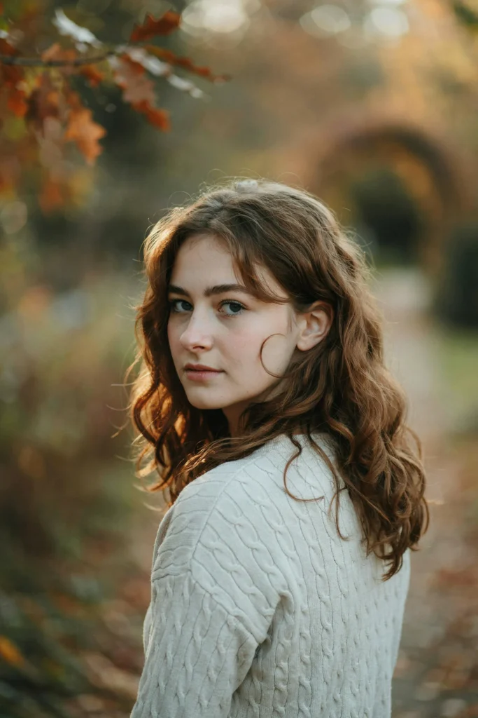 Auburn Soft Curls