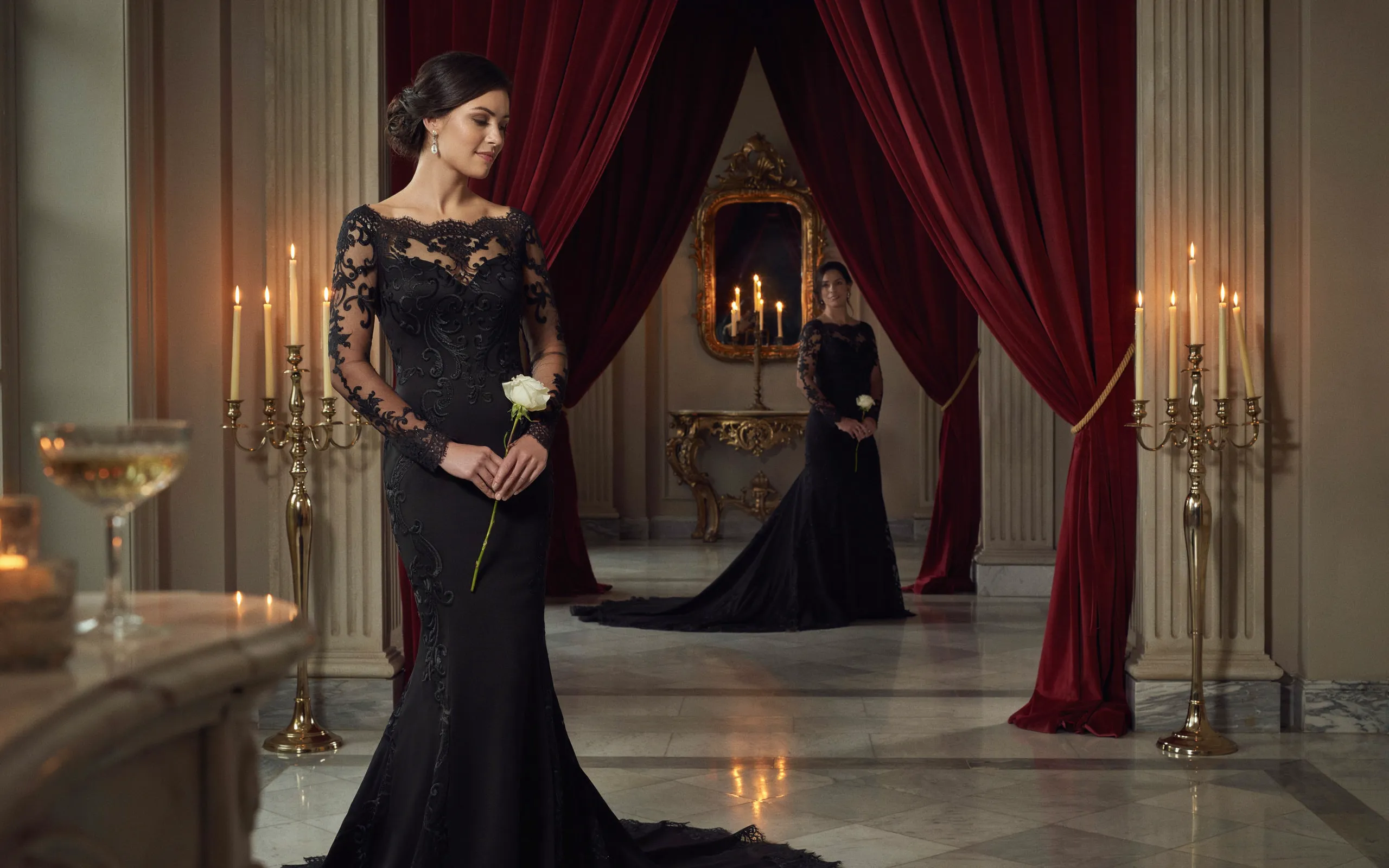 Black Lace Elegance