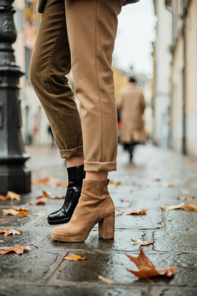 Block Heel Boots