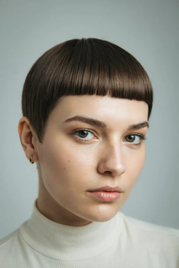 Blunt Pixie Edge
