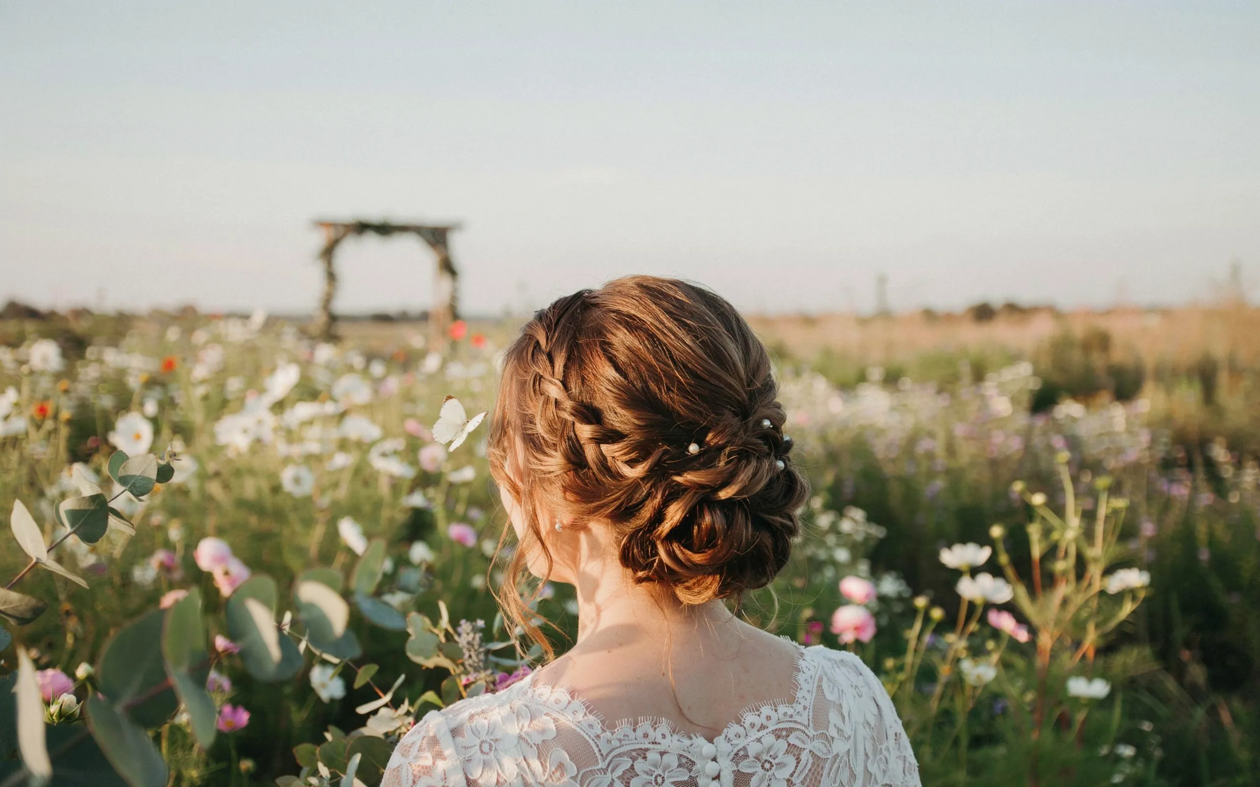 Boho Braided Updo