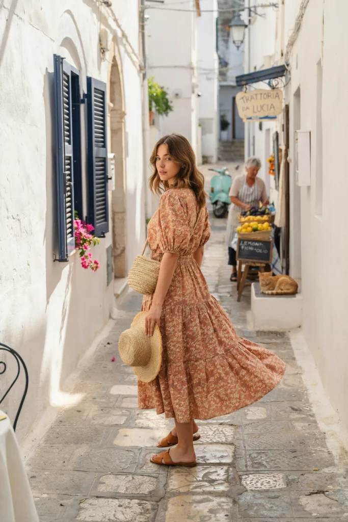 Boho Midi Dress