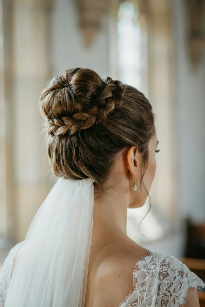 Braided High Bun