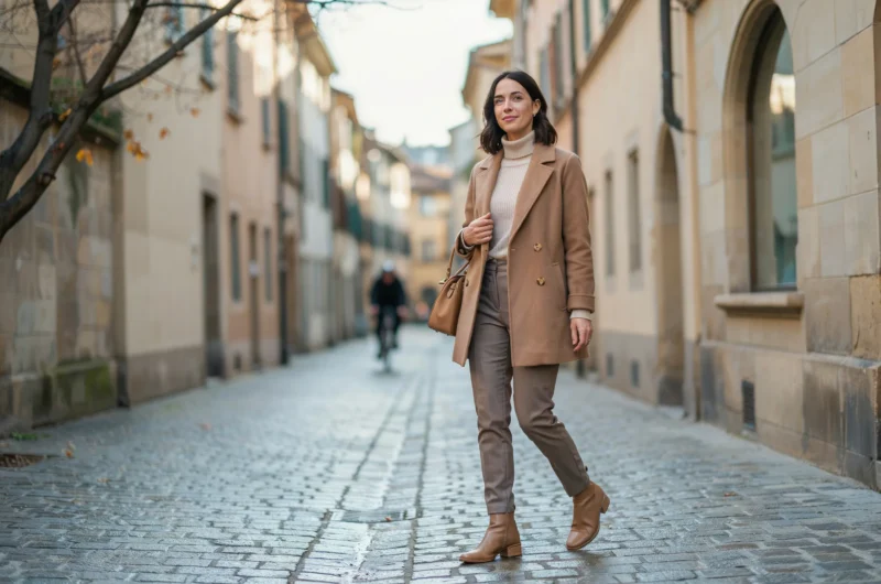 Camel Coat Layers