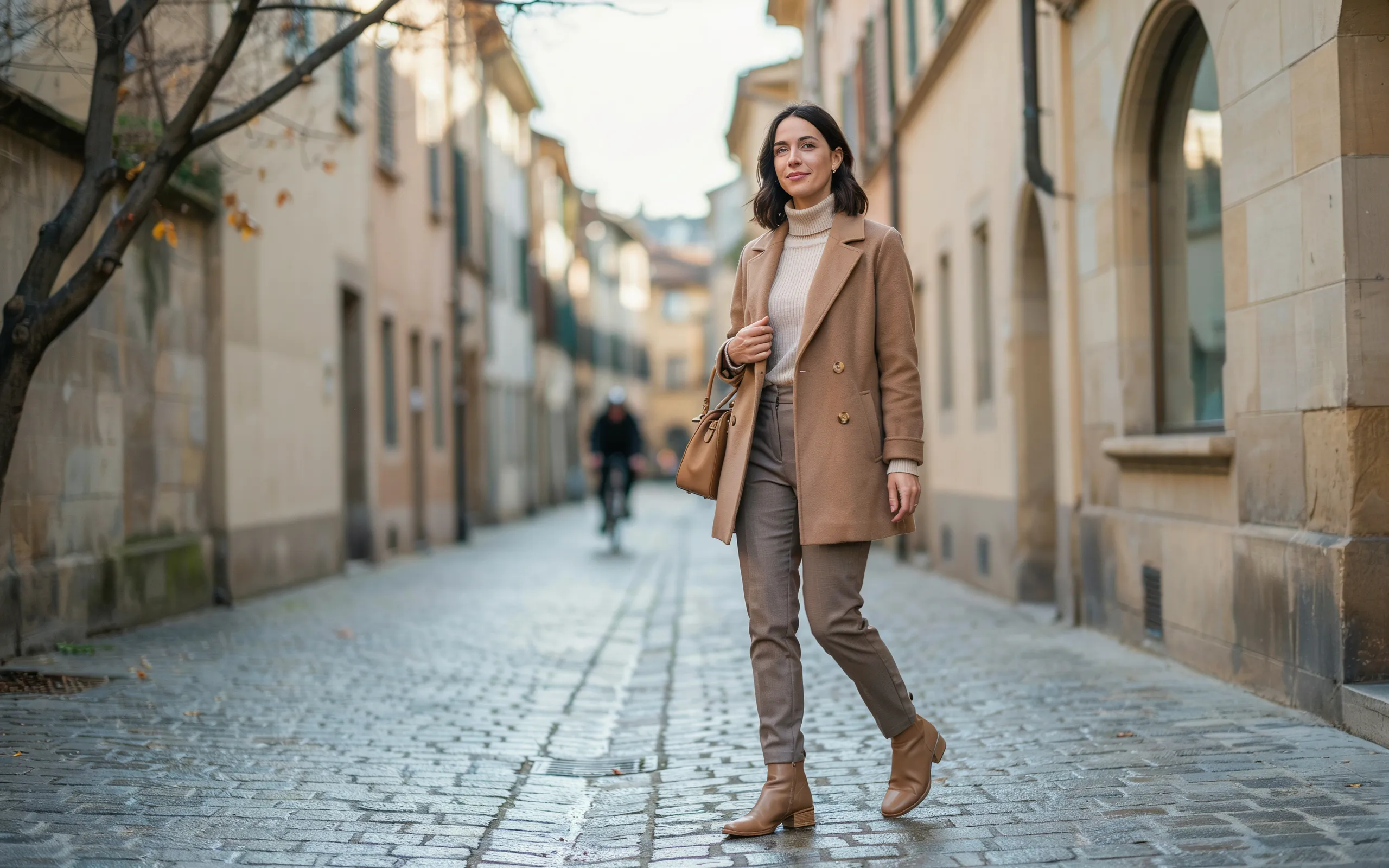Camel Coat Layers