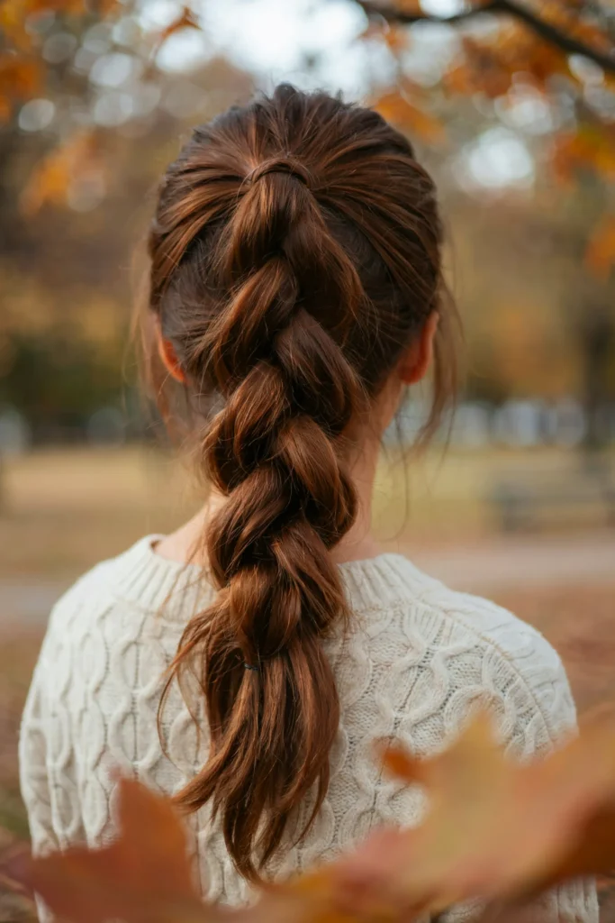 Cinnamon Braided Pony
