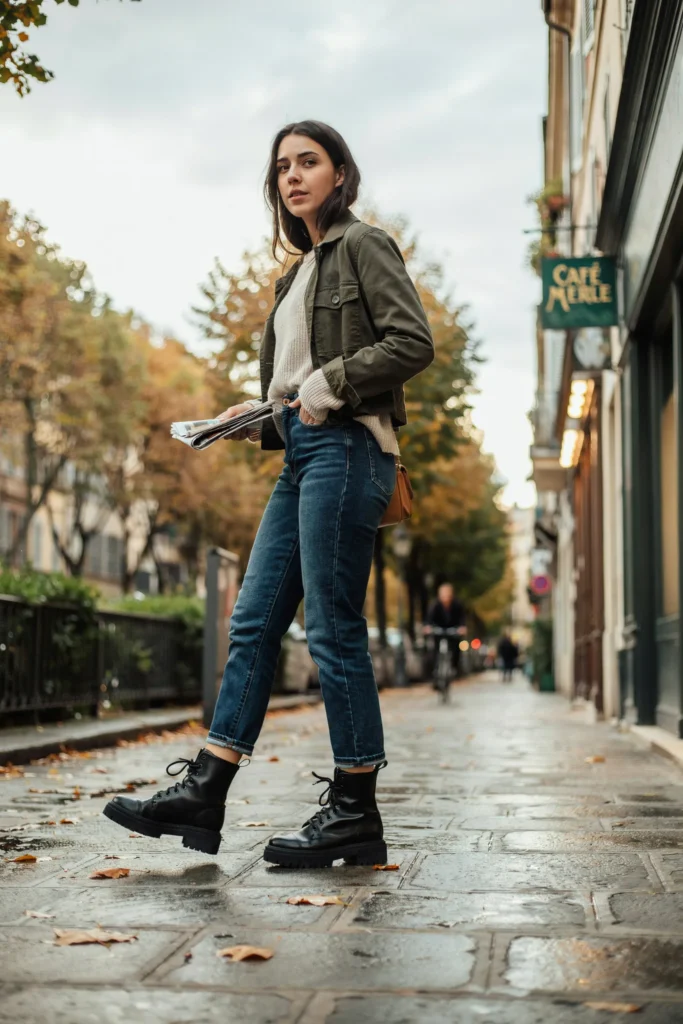 Combat Lace Boots