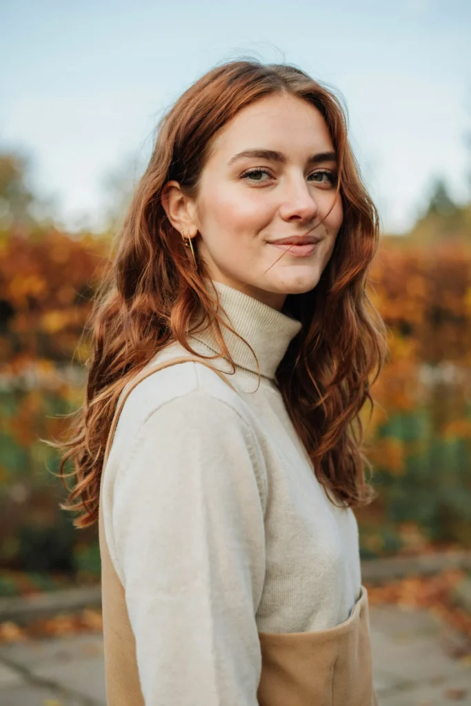 Copper Silk Waves
