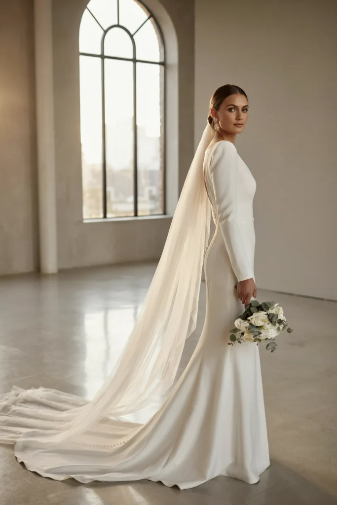 Fitted Crepe Sleeves