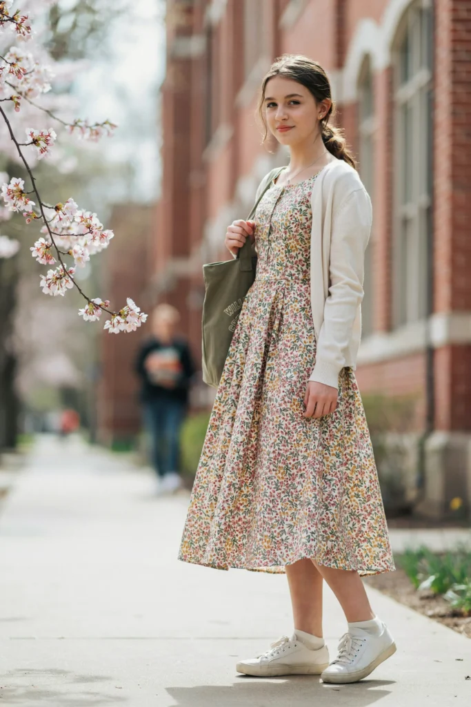 Floral Midi Dress