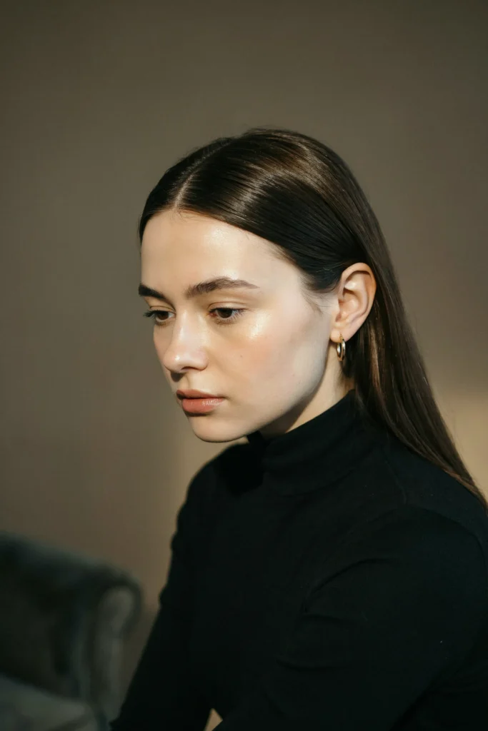 Glossy Side Part