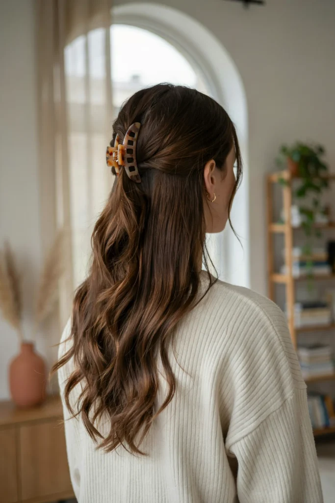 Half-Up Claw Clip