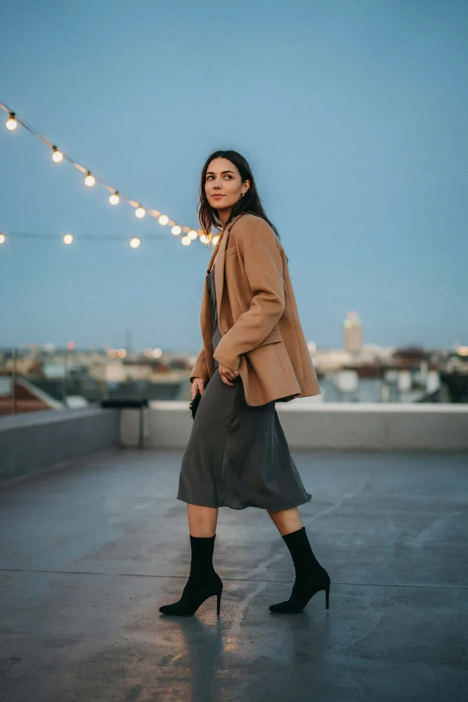 Heeled Sock Boots