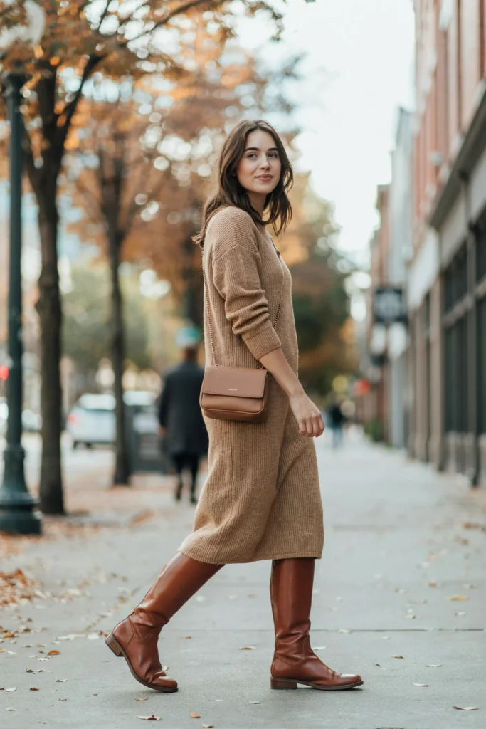 Knit Dress Boots