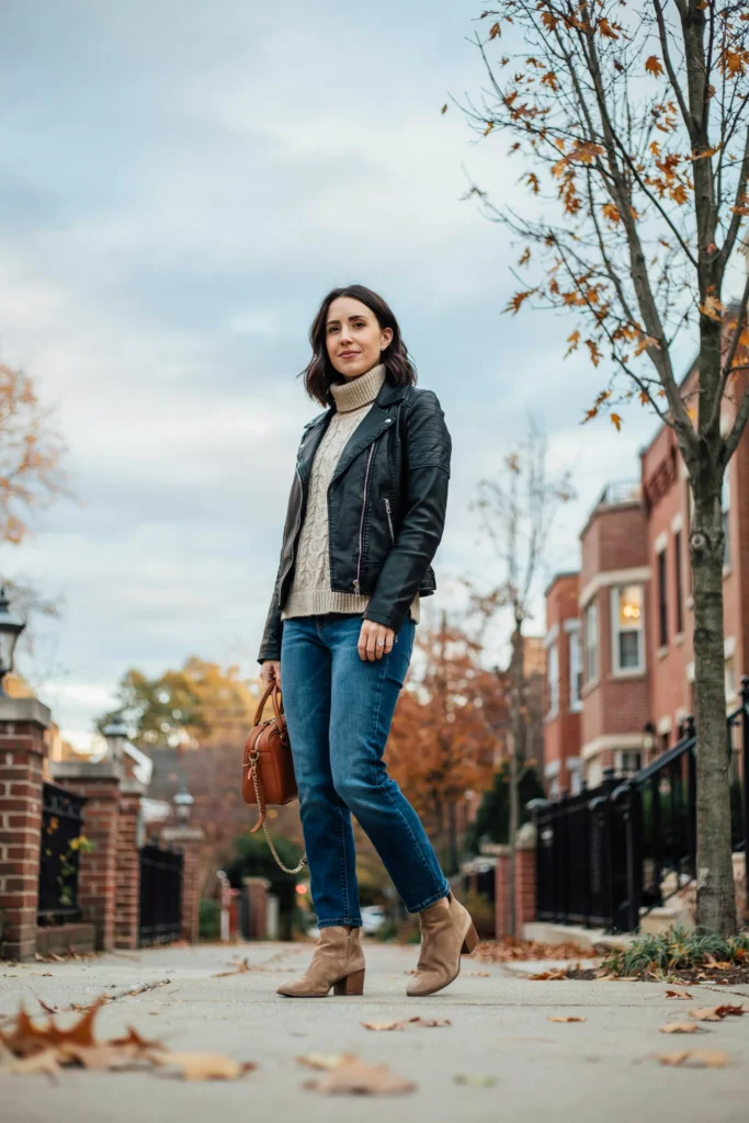 Leather Jacket Casual