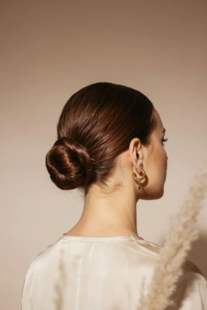 Mahogany Sleek Bun