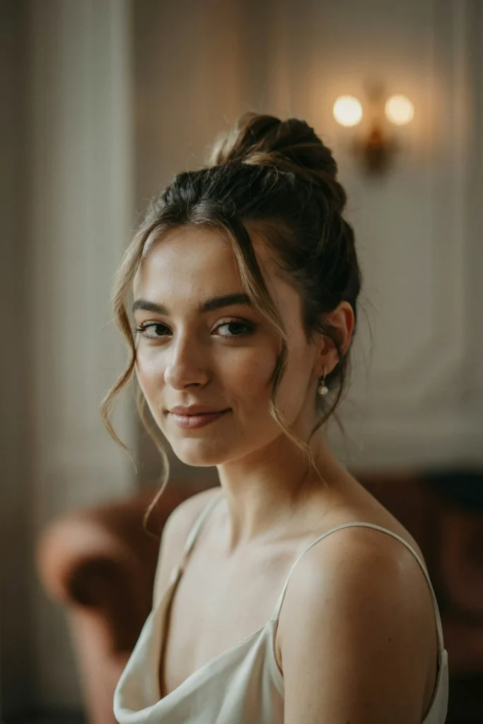 Messy French Twist