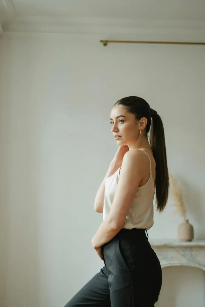 Minimal Sleek Ponytail