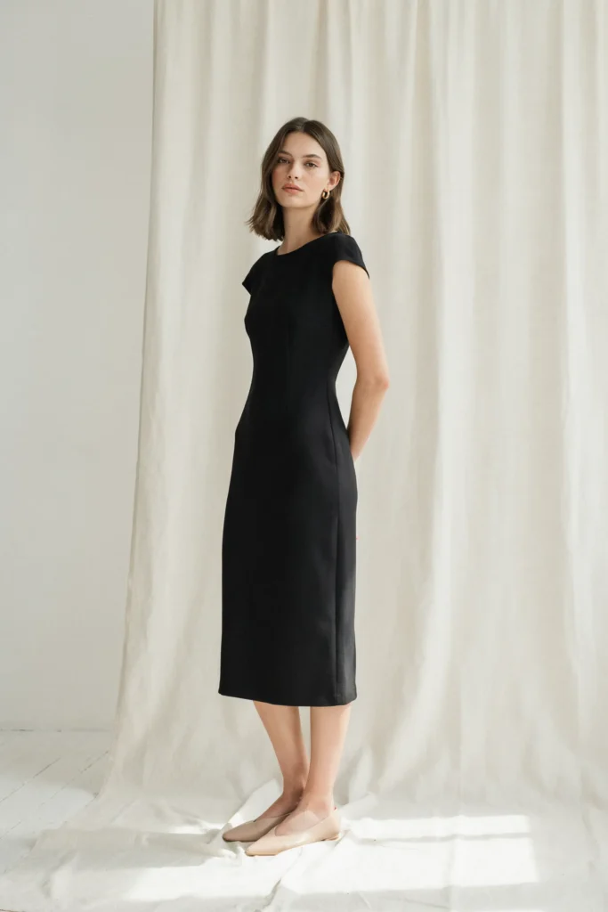 Minimalist Black Dress