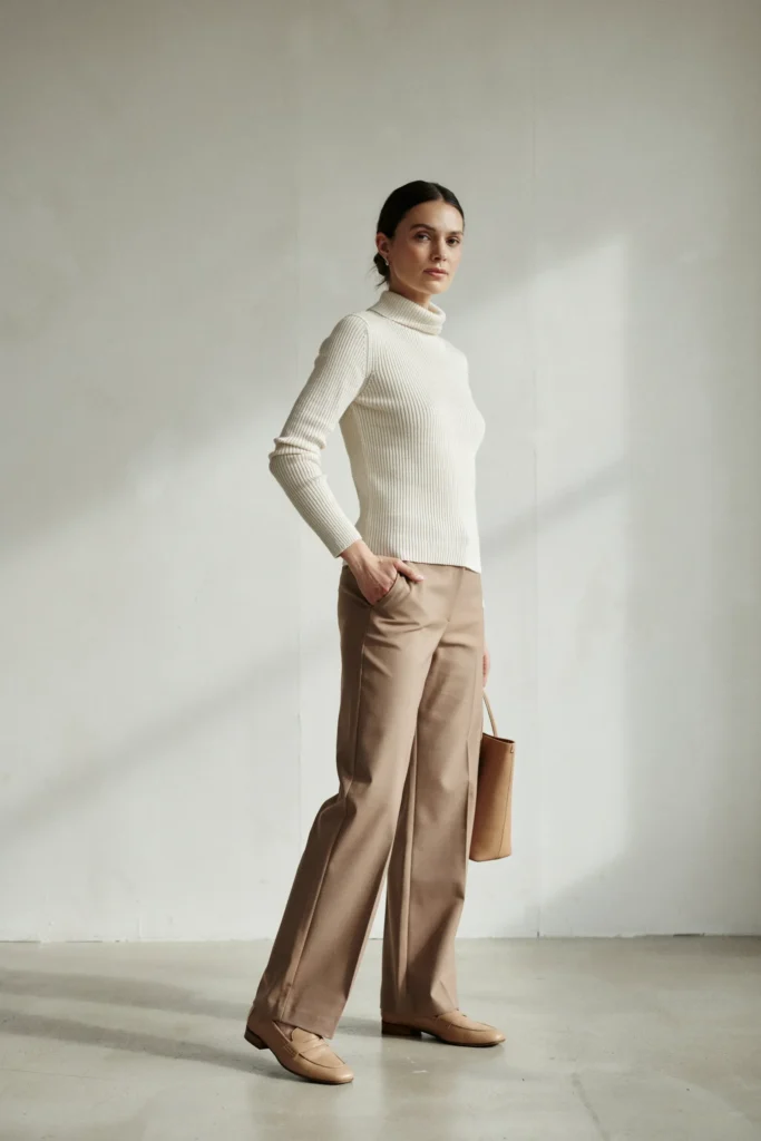Mock Neck Minimalist