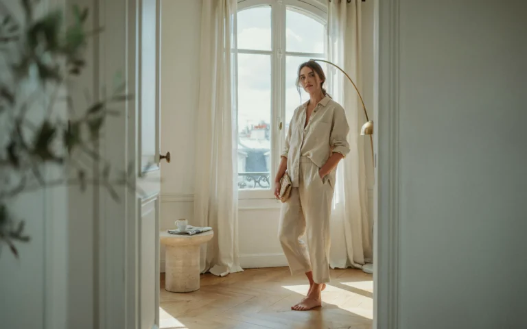 Monochrome Linen Set