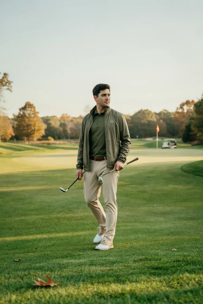 Olive Polo Layers