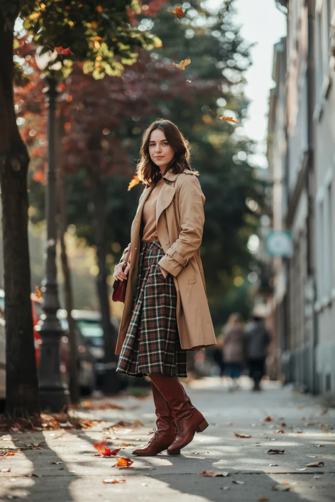 Plaid Skirt Classic