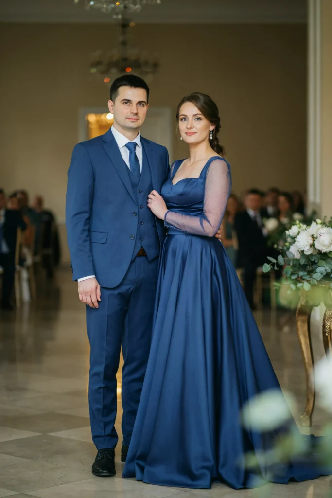 Royal Blue Statement Pair