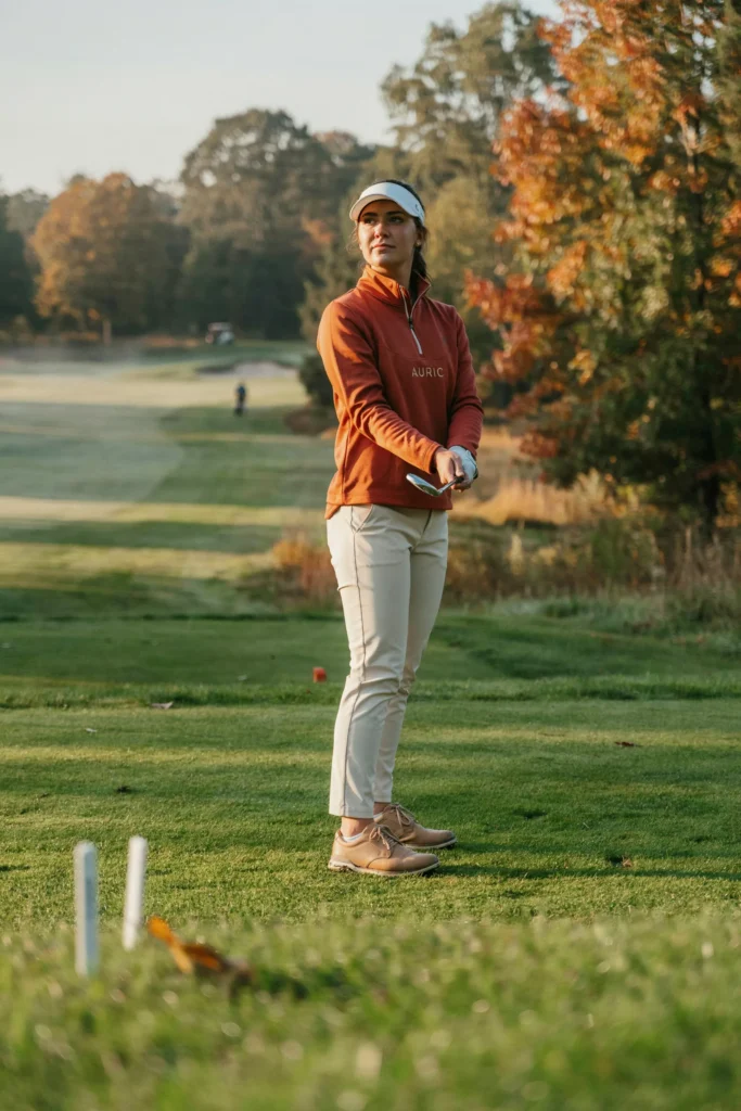 Rust Quarter Zip