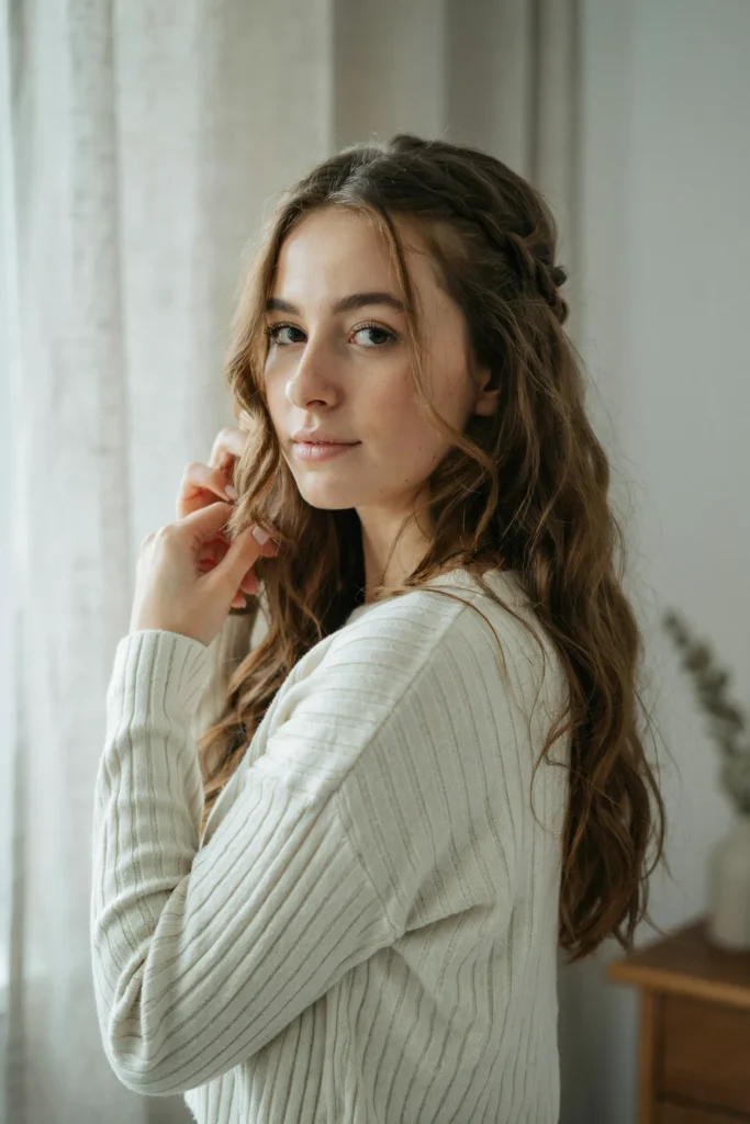 Side Swept Accent Braid