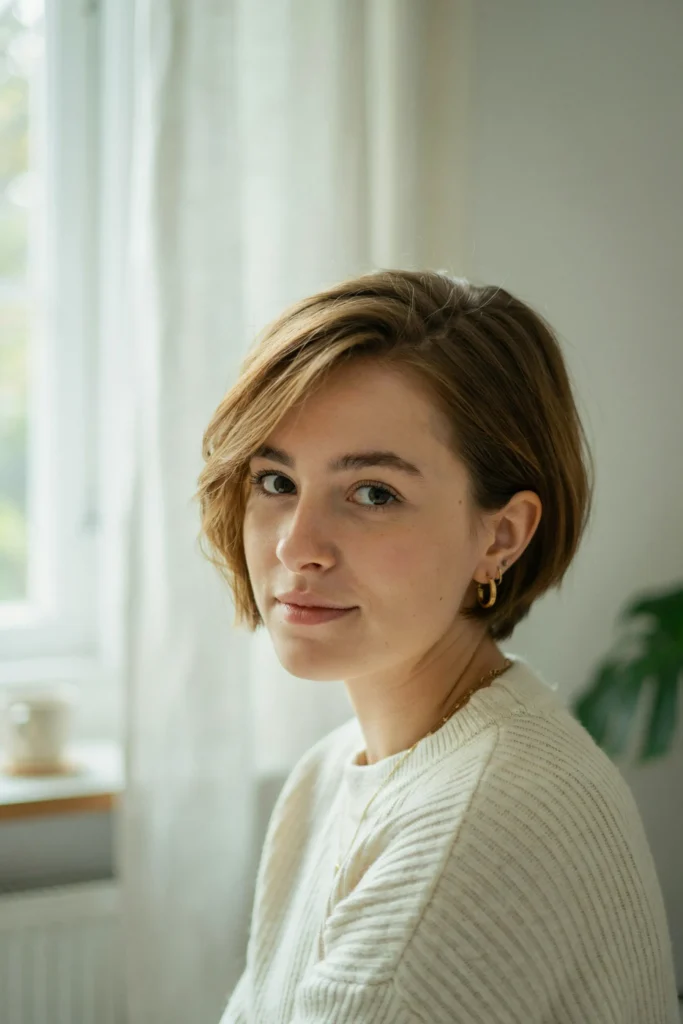 Side-Swept Pixie